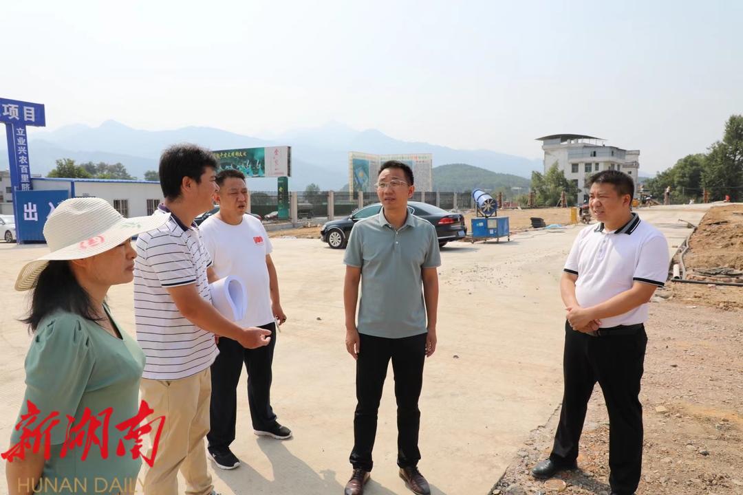 彭洪兵到园区调研指导“五好”园区创建工作_邵阳头条网